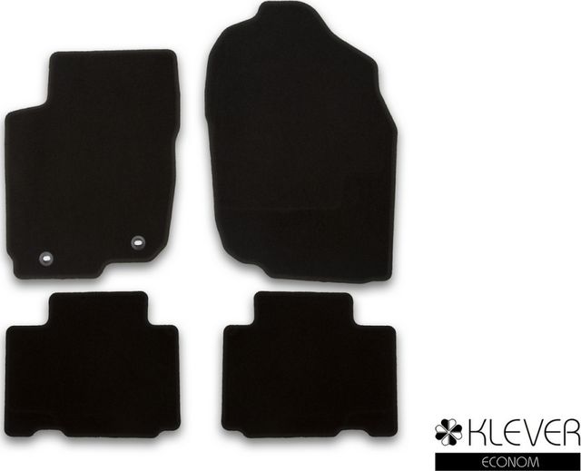 Коврики Klever Econom для салона Toyota RAV4 IV кроссовер 2015-2026. Артикул KLEVER01489901200k