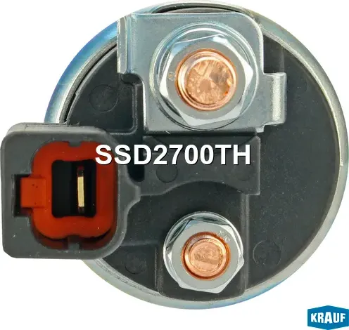 Реле втягивающее HYUNDAI Solaris (10-) KIA Rio (11-) стартера KRAUF Krauf. Артикул SSD2700TH