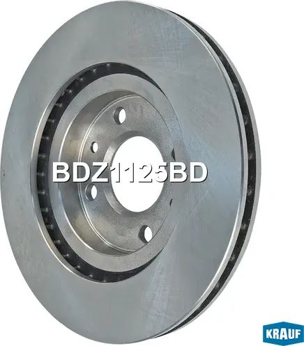 Диск тормозной Krauf. Артикул BDZ1125BD