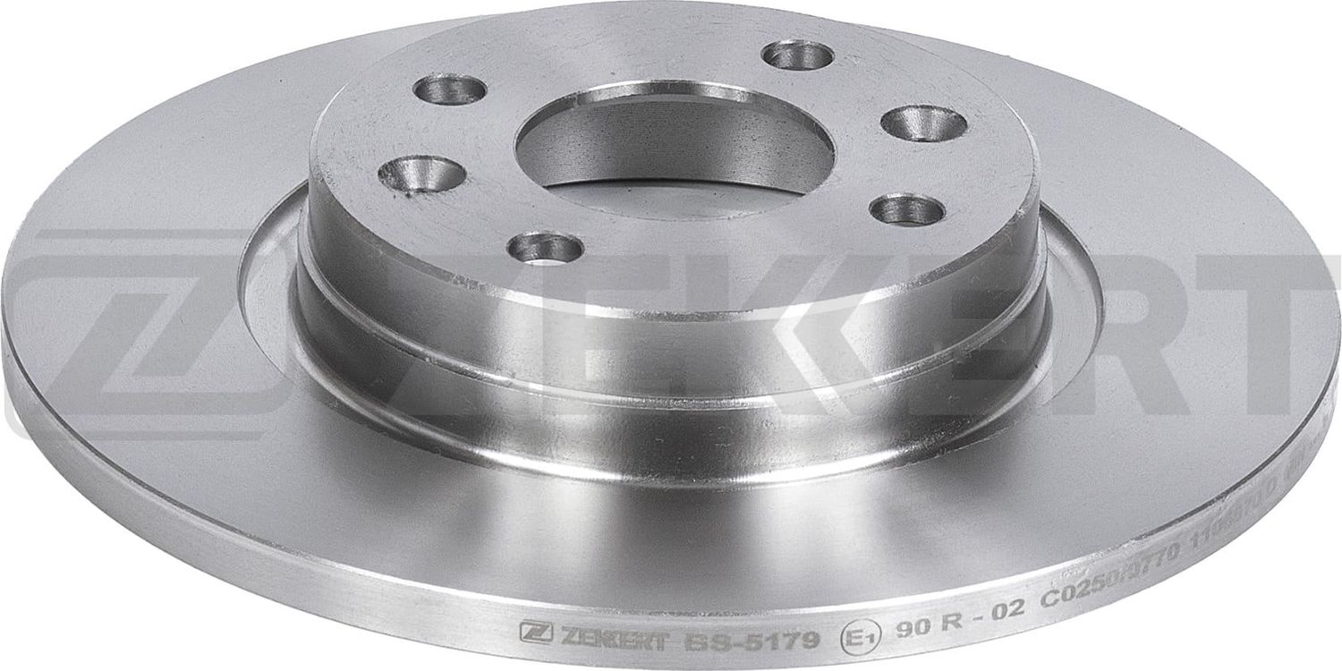 Тормозной диск Zekkert передний для Renault Logan II 2014-2026. Артикул BS-5179
