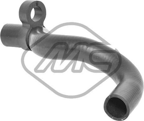 Патрубок радиатора (системы охлаждения) Metalcaucho верхний для Renault Clio II 1998-2005. Артикул 08720