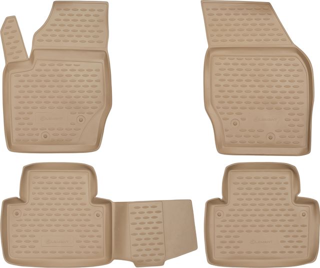 Коврики Element для салона Volvo XC90 2002-2014 БЕЖЕВЫЕ. Артикул NLC.50.04.212