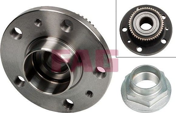 Ступичный подшипник (комплект) Fag задний для Renault Espace II 1991-1996. Артикул 713 6305 00