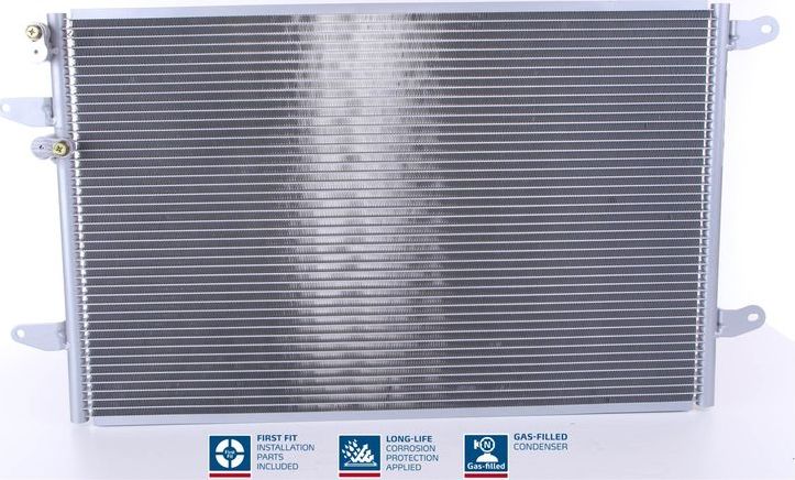 Радиатор кондиционера (конденсатор) Nissens (алюминий). Артикул 940491