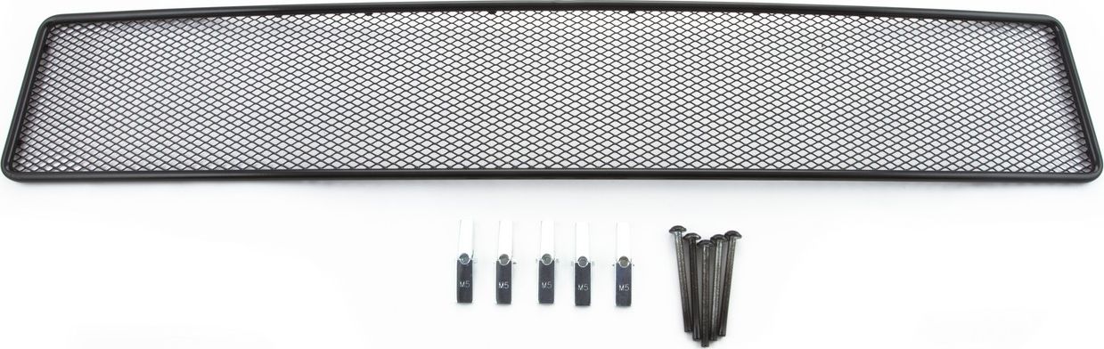 Сетка Arbori на решётку бампера, черная 10 мм для Ford Explorer 2012-2015. Артикул 01-170312-101