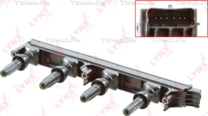 Катушка зажигания LYNXauto для Peugeot 407 2005-2011. Артикул SPL1201