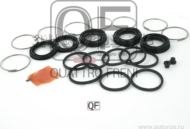 РЕМКОМПЛЕКТ СУППОРТА ТОРМОЗНОГО FR (Quattro Freni). Артикул QF40F00065