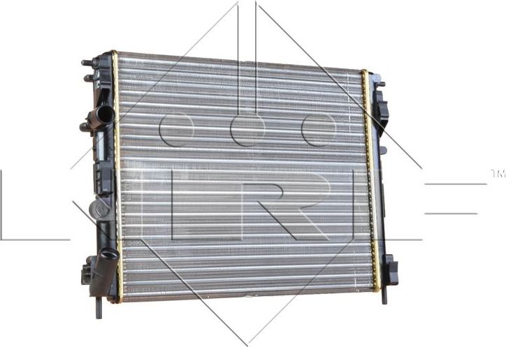 Радиатор охлаждения двигателя NRF для Renault Logan II 2007-2026. Артикул 58148