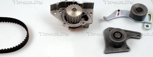 Помпа (водяной насос) с комплектом ремня ГРМ Hepu для Fiat Scudo I 1996-2006. Артикул PK09610