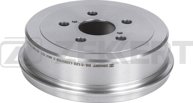 Тормозной барабан Zekkert задний для Toyota Celica VI (T200) 1993-1999. Артикул BS-5122
