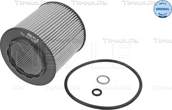 Масляный фильтр Meyle Original для BMW 1 I (E81/E82/E87/E88) 2005-2011. Артикул 314 322 0000
