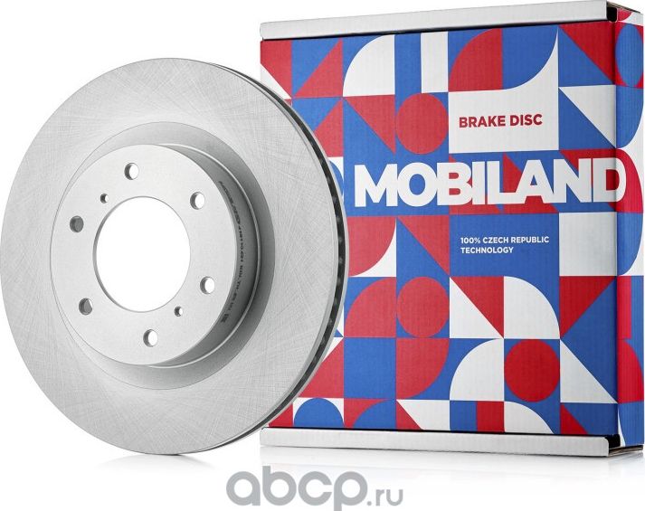 Диск тормозной передний вентилируемый D332мм MITSUBISHI PAJERO (V8_W, V9_W) (Mobiland). Артикул 416110431