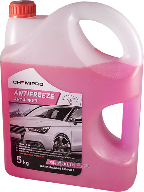 CH007_антифриз Chemipro G12 готовый 5kg! красный, 4.2л/ Chemipro. Артикул CH007