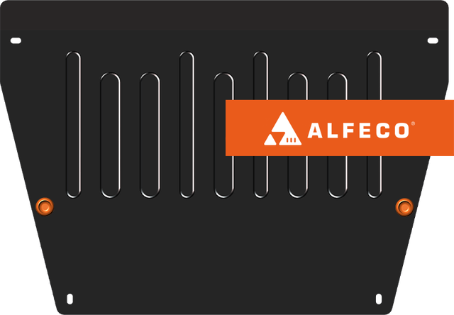 Защита Alfeco для картера и КПП Toyota Corolla E120 2000-2007. Артикул ALF.24.79