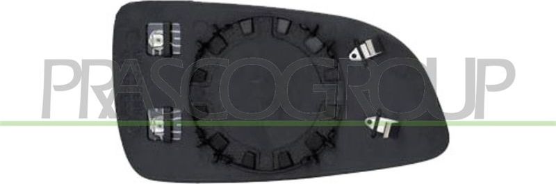 Зеркальное стекло бокового зеркала Prasco. Артикул OP4107504