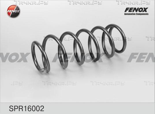 Пружина подвески Fenox задняя для Chevrolet Spark II 2005-2009. Артикул SPR16002