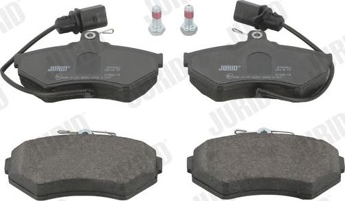 Тормозные колодки Jurid передние для Volkswagen Passat B5 1996-2000. Артикул 573006J