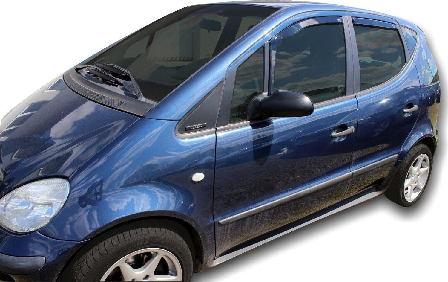 Дефлекторы Heko для окон Mercedes-Benz A-Класс W168 1997-2004 (длинный). Артикул 23266