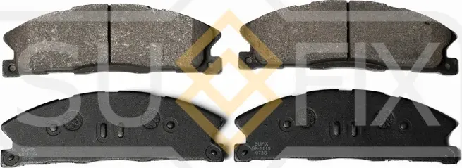 Колодки тормозные передние (Sufix). Артикул SX1119