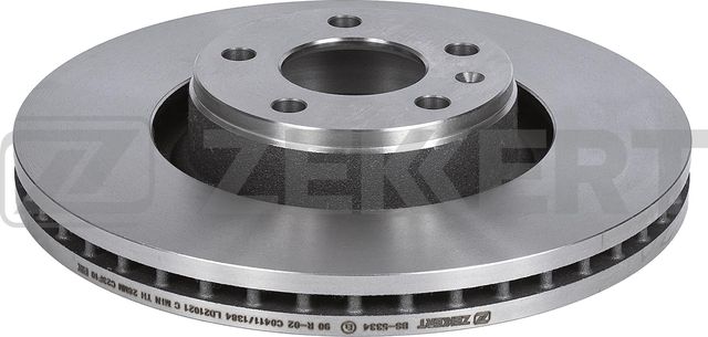 Тормозной диск Zekkert передний для Audi A6 III (C6) 2004-2011. Артикул BS-5334