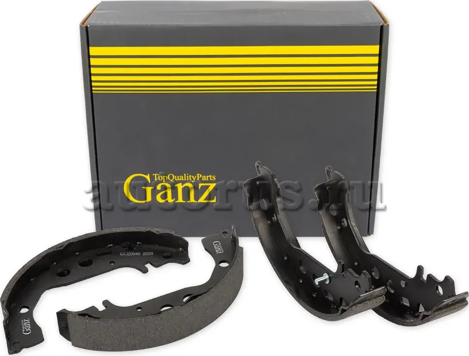 Колодки барабанные (Ganz). Артикул GIJ20048