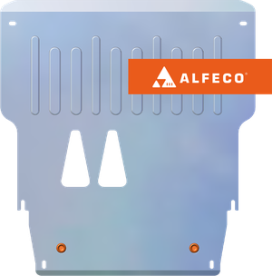 Защита алюминиевая Alfeco для картера и КПП Audi A8 D3 2003-2010. Артикул ALF.30.28al