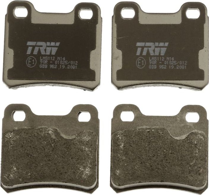 Тормозные колодки TRW COTEC. Артикул GDB952