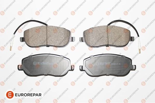 Тормозные колодки Eurorepar. Артикул 1617258380