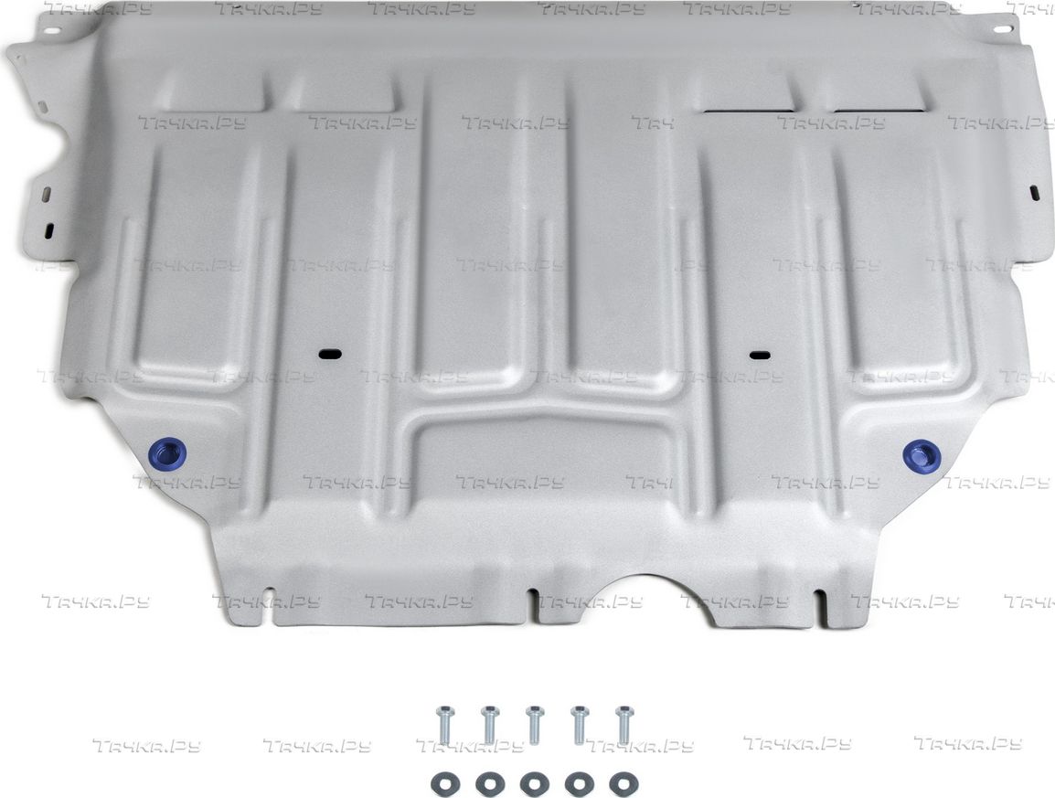 Защита Rival для картера и КПП Volkswagen Jetta VII 2020-2026. Артикул 333.5128.1
