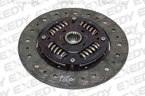 Диск сцепления Exedy. Артикул TYD124U