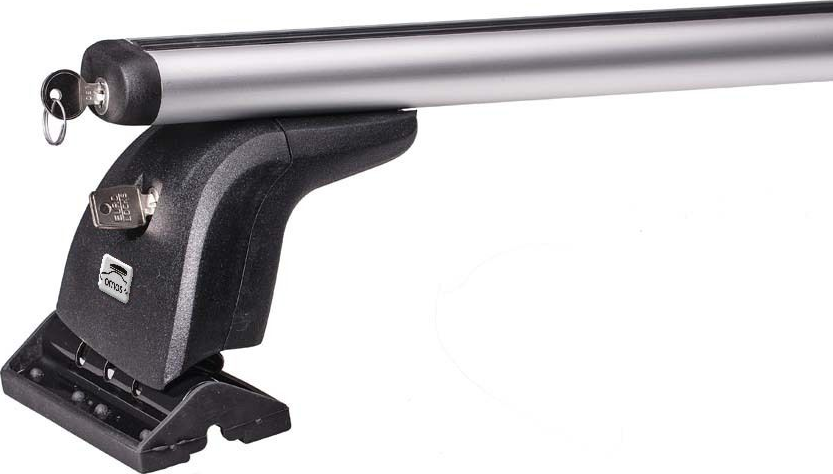 Багажник на крышу Amos Beta на штатные места для Honda CR-V V 2016-2026 (Аэродинамические дуги с замком). Артикул BETACRV15-f1.3l. Артикул BETACRV15-f1.3l