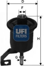 Топливный фильтр UFI. Артикул 31.776.00
