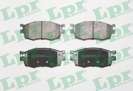 Тормозные колодки LPR. Артикул 05P1345