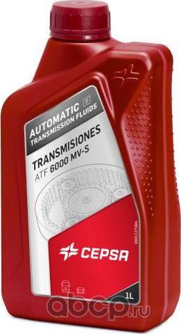 Масло трансмиссионное синт. CEPSA ATF 6000 MV-S, 1л, Dexron III-H, TOYOTA T-IV,. Артикул 548424190