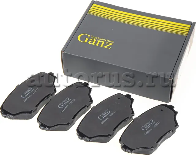 Колодки передние (Ganz). Артикул GIJ09442