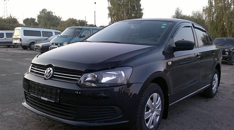 Дефлектор SIM для капота Volkswagen Polo V хэтчбек 2009-2015. Артикул SVOPOL0912
