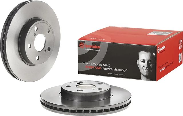 Тормозной диск Brembo PRIME LINE - UV Coated. Артикул 09.7395.11