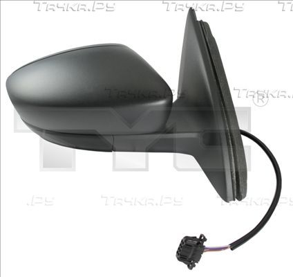 Зеркало боковое TYC правое для Skoda Rapid I 2012-2015. Артикул 332-0057