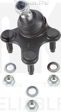 Шаровая опора NK передняя левая нижняя внешняя для Volkswagen Jetta V 2005-2010. Артикул 5044743