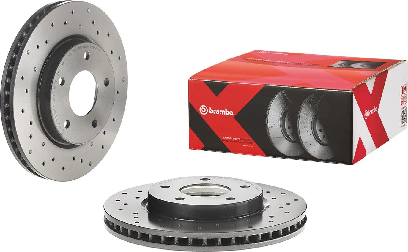 Тормозной диск Brembo XTRA LINE - Xtra. Артикул 09.B647.1X