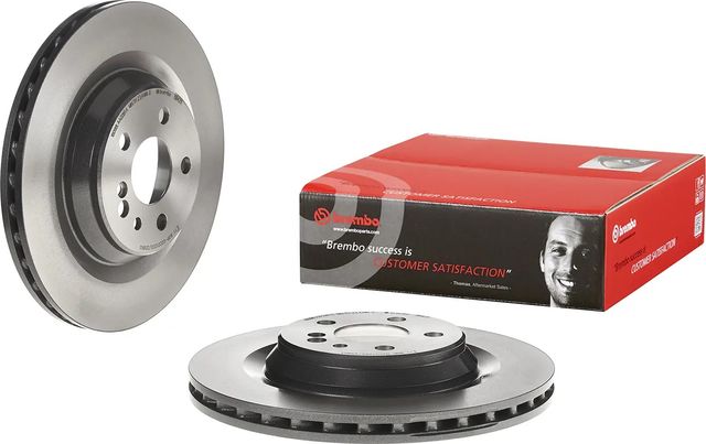 Тормозной диск Brembo PRIME LINE - UV Coated задний для Mercedes-Benz S-Класс IV (W220) 2002-2006. Артикул 09.B842.11