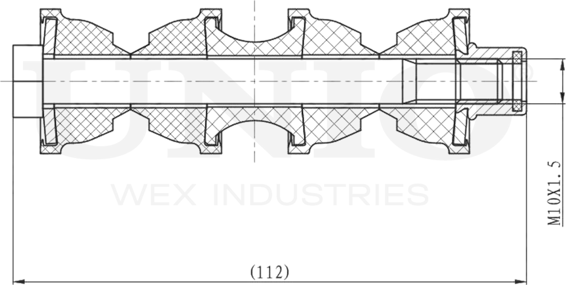 Тяга/стойка стабилизатора (Unio). Артикул SSP-50018