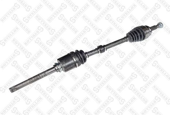 Полуось (привод в сборе, приводной вал) Stellox передняя правая для Mitsubishi Outlander XL 2006-2012. Артикул 158 2302-SX