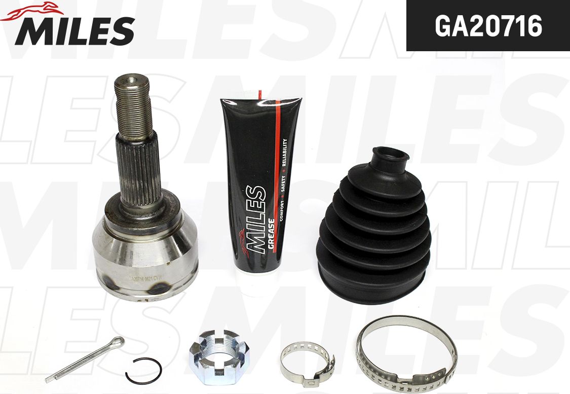 Шрус наружный (граната) Miles. Артикул GA20716