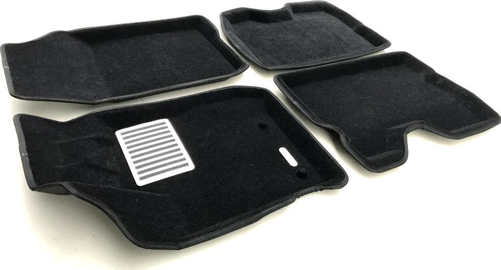 Коврики текстильные Euromat 3D Lux для салона Renault Kaptur 2016-2026. Артикул EM3D-004206