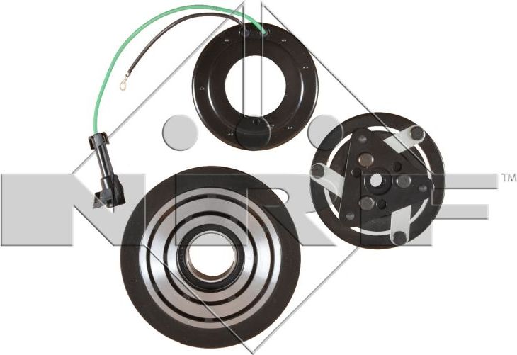 Муфта компрессора кондиционера NRF. Артикул 380029