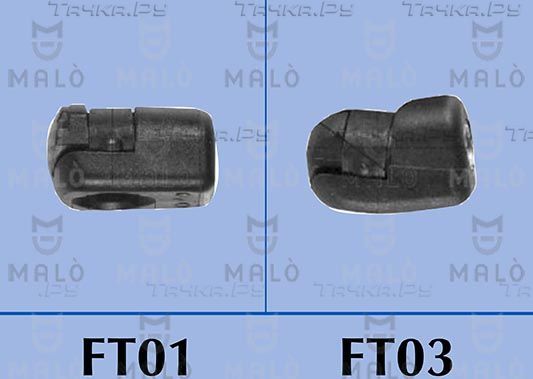 Амортизатор (упор) багажника Malò. Артикул 127513