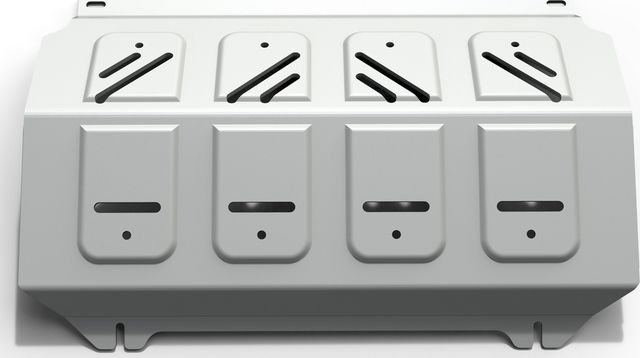 Защита алюминиевая Rival для радиатора Mitsubishi L200 IV 2006-2015. Артикул 2333.4032.1.6