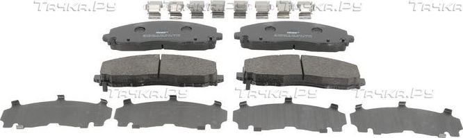 Тормозные колодки Ferodo Premier Eco Friction для Volkswagen Routan 2008-2013. Артикул FDB4785