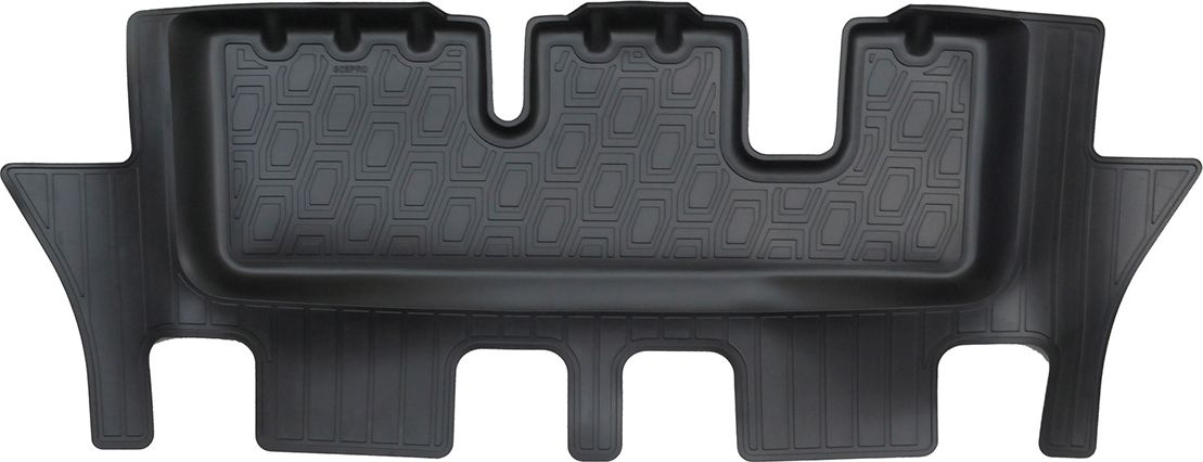 Коврики 3D Норпласт для салона SWM G05 Pro (7 мест,3 ряд) 2021-2026 Чёрный. Артикул NPA00-C865-331